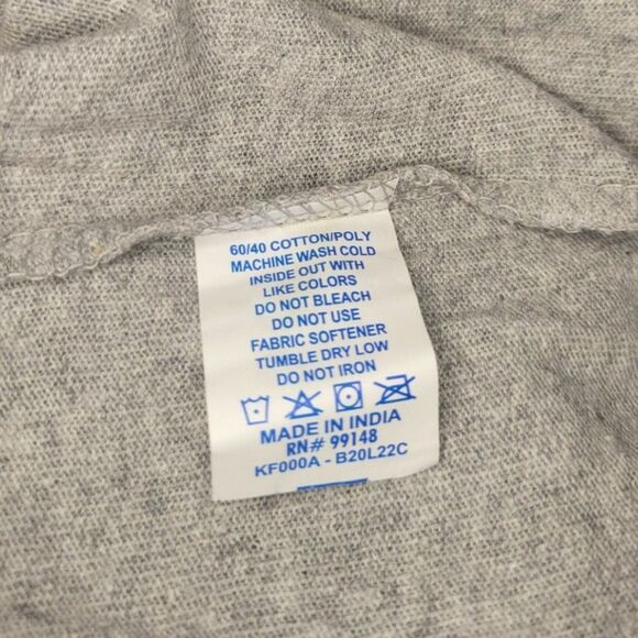 NWT 2XL Tootsie Roll Pops Owl Nom Nom Nom Graphic Tee Gray T-Shirt Brisco Brands - Picture 5 of 5